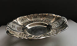 Срібна цукерка фруктовниця