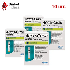 Тест-смужки Акку Чек Інстант (Accu Check Instant) 500 штук