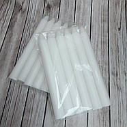 Свічки парафінові господарські Польща 160*18 мм 6 шт 6 годин, фото 2