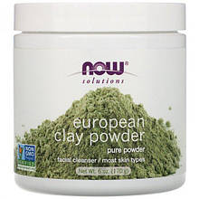 NOW Foods European Clay Powder 170 g