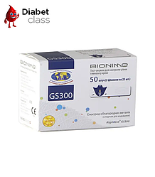 Тест-смужки Біонайм Тунест (Bionime Rightest) GS 300 50 штук