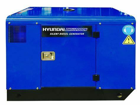 Дизельний електрогенератор DHY12000 S (11.0 кВт) (Одно-фазний) HYUNDAI (кабіна)