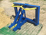 Корчувач дерев до трактора МТЗ посилений гідравлічний КРД-2Г-90-85 (+2гидроцилиндра +шланги), фото 5