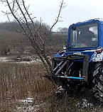 Корчувач дерев до трактора МТЗ посилений гідравлічний КРД-2Г-90-85 (+2гидроцилиндра +шланги), фото 6