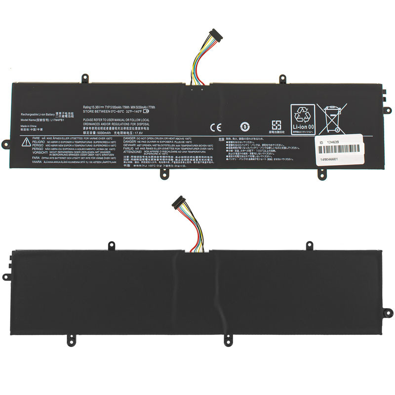 Аккумулятор Lenovo L17C4PB1 (IdeaPad 720S-15IKB) 15.3V 5185mAh 79Wh Black (5B10P35082)