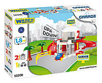 Игра детская Гараж с лифтом - двухуровневый, Wader 50300