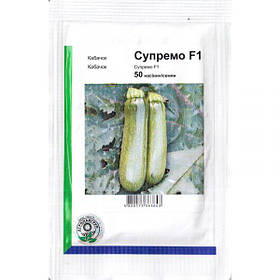 Семена кабачка раннього, кущового "Супремо" F1 (50 семян) от Syngenta, Голландия