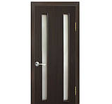 Двері міжкімнатні Оміс Вероніка G Сатін [Екошпон] Венге, Дуб Світлий, фото 2