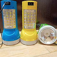 Фонарь-Лампа 2в1 LONAN 20LED Аккумуляторный Энергосберегающий Туристический Аварийный светильник