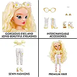 Лялька Рейнбоу Хай Делайла Філдс / Rainbow High Delilah Fields Buttercup Yellow Fashion Doll, фото 7