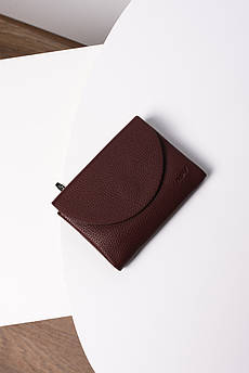 Бордовий жіночий гаманець з екошкіри ArtMar C-7755