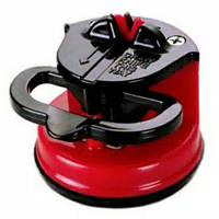 Точилка для кухонних ножів на присосці ручна механічна пластикова Ножеточка 5*5 cm