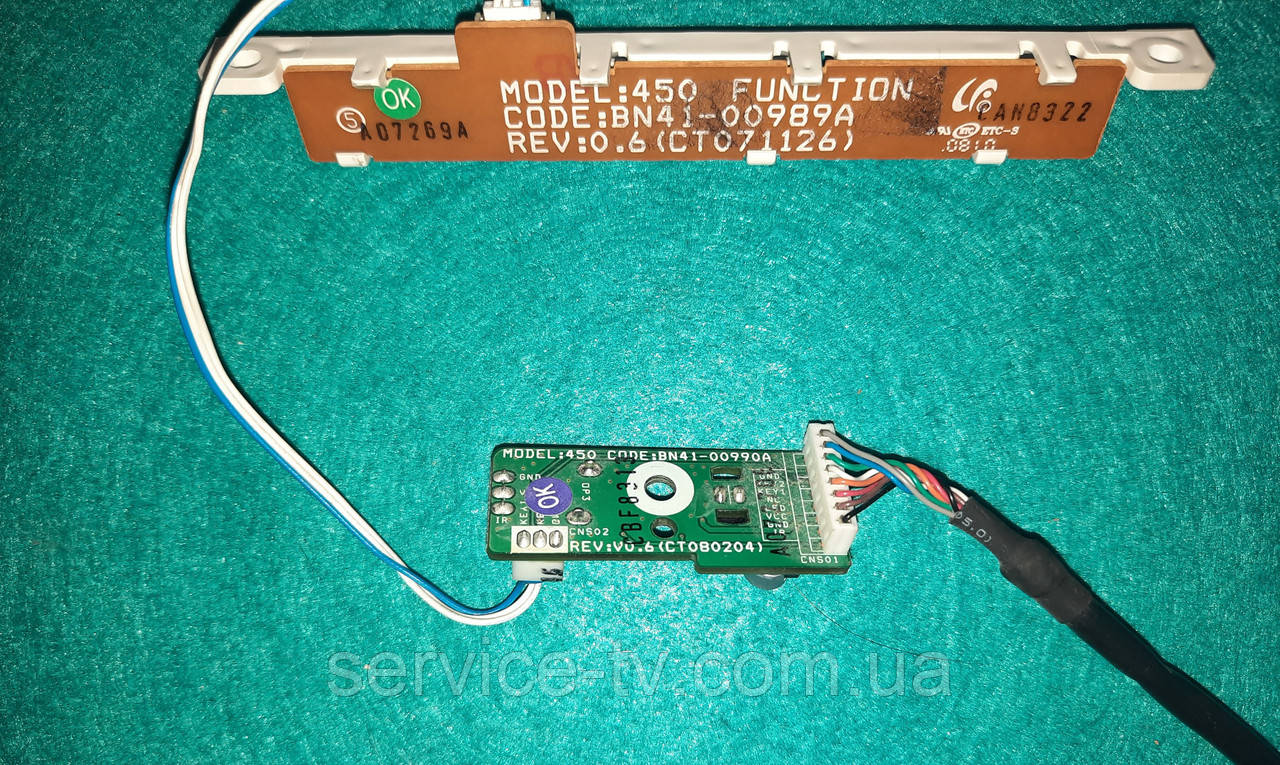 Блок індикації та фотоприймача BN41-00990A для телевізора Samsung LE40A454C1