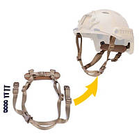 Подвесная система, подвес на шлем каску FAST Фаст (Standard Ver), Койот