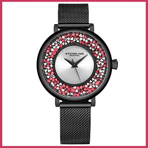 Жіночий наручний годинник зі сталевим ремінцем Quartz Classic Stührling (оригінал)