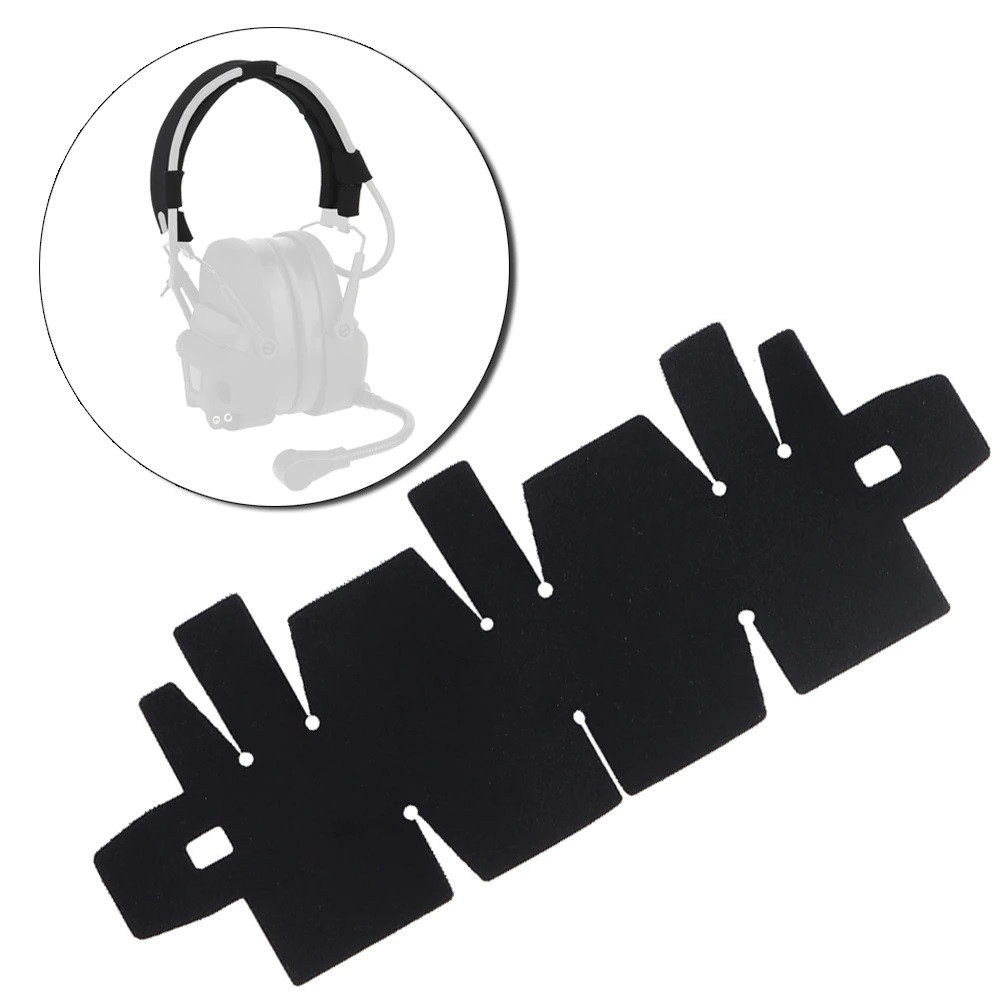 Накладка тактична, наголов'я для активних навушників Tactical Headset Velcro