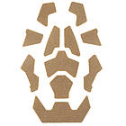 Панелі Velcro на шолом каску липучки (11 шт.), Тан, фото 6