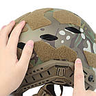 Панелі Velcro на шолом каску липучки (11 шт.), Тан, фото 5