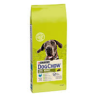 Dog Chow Adult Large Breed Turkey сухой корм для собак большых пород с индейкой 14 кг