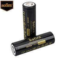 Аккумулятор 21700 SOFIRN 5000mAh Li-Ion 3.7v, 1000 циклов, Нет эффекта памяти, Реальная емкость, Оригинал, 1шт