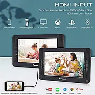 Автомобільний DVD-програвач NAVISKAUTO 2 екрани, фото 3