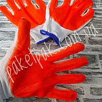 Перчатки рабочие хозяйственные защитные с пвх покрытием стрейч