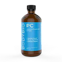 BodyBio PC Phosphatidylcholine / Фосфатидилхолин Повышение памяти и внимания 473 мл