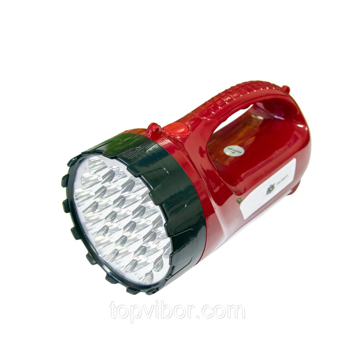 Світлодіодний ліхтар прожекторний ASK 2820-1 2820TP Червоний ліхтарик акумуляторний кемпінговий, фото 1