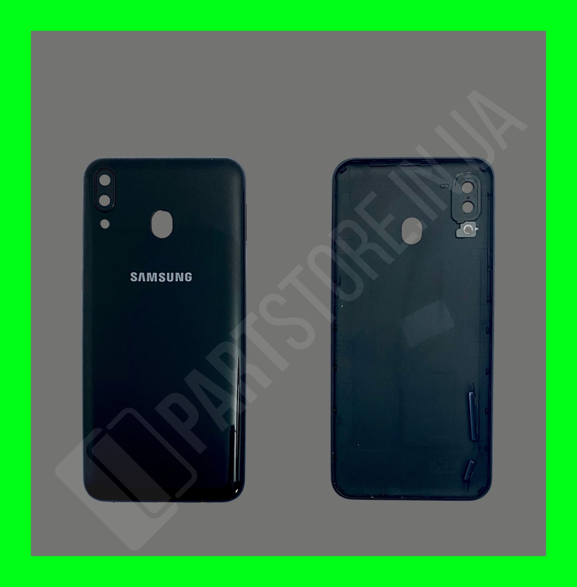 Кришка Samsung M20 M205 Black зі склом камери