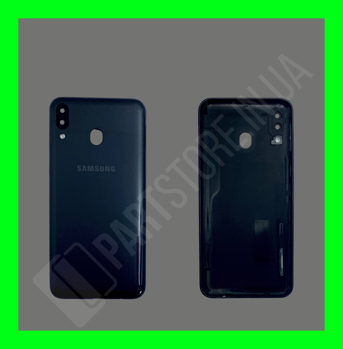 Кришка Samsung M20 M205 Grey зі склом камери оригінал