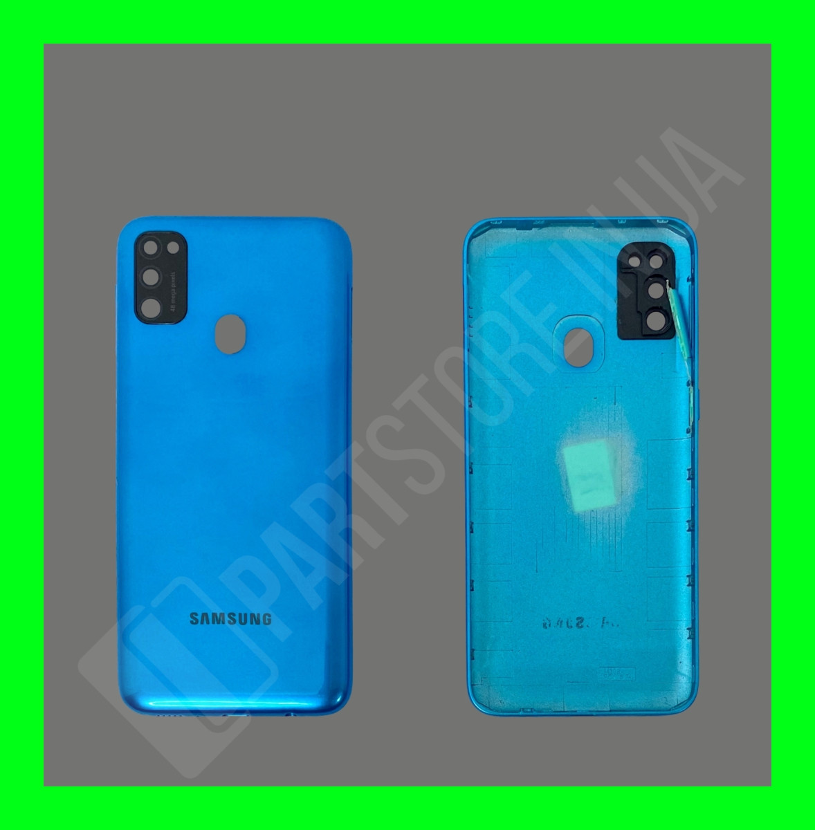 Кришка Samsung M21 M215 Green зі склом камери