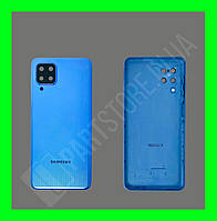 Крышка Samsung M22 M225 Blue со стеклом камеры