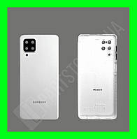 Крышка Samsung M22 M225 White со стеклом камеры