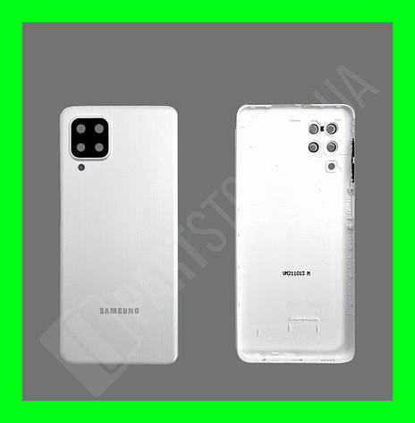 Кришка Samsung M22 M225 White зі склом камери, фото 1