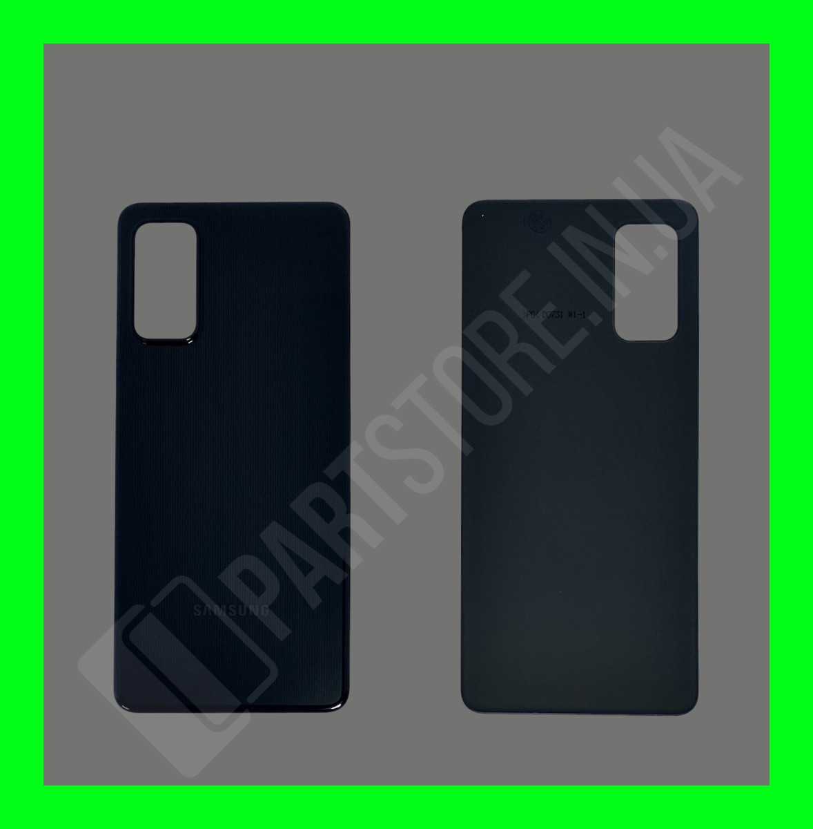 Кришка Samsung M52 M526 Black зі склом камери