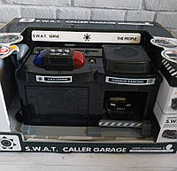 Гараж з рацією, Ігровий поліцейський набір гараж з рацією, Інтерактивний гараж - паркінг для машинок дитячий