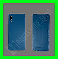 Крышка Samsung A02 A022 Blue