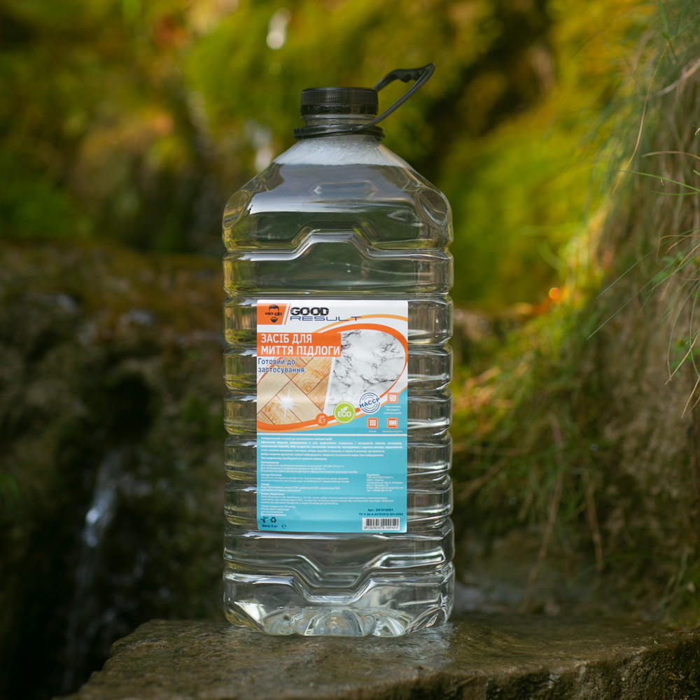 Засіб для миття підлоги GOOD RESULT 5 л/пет, фото 1