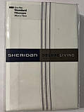Набір наволочок Sheridan сатин Deluxe 2 шт 50х75 см Silver, фото 2