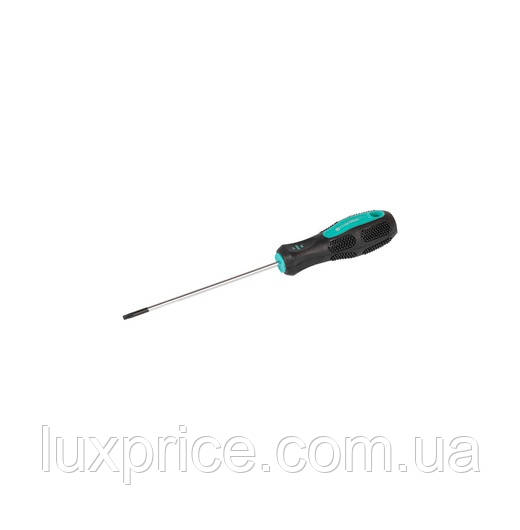 Викрутка магнітна MASTERTOOL TORX TT10х100 мм ручка з TPR покриттям 49-0101   Luxprice