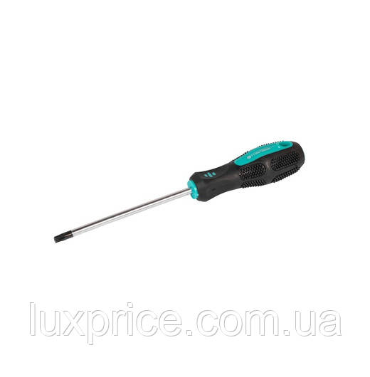 Викрутка магнітна MASTERTOOL TORX TT30х125 мм ручка з TPR покриттям 49-0301    Luxprice, фото 1
