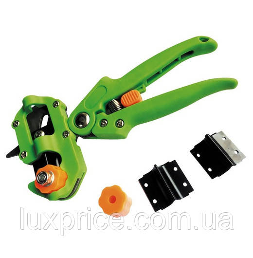 Секатор прищеплювальний MASTERTOOL 210 мм змінні леза V/U/Ω-образні SK5 14-6116    Luxprice, фото 1