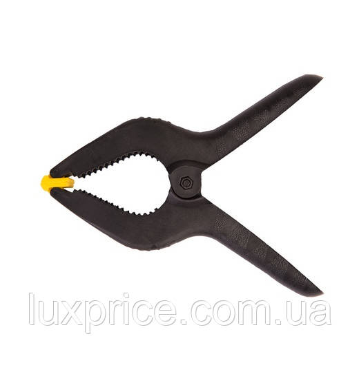 Струбцина столярна MASTERTOOL A-Type пружинна 200 мм захват 95 мм 1шт 07-0595    Luxprice, фото 1