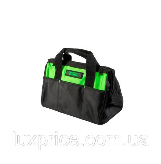 Сумка для інструментів MASTERTOOL 310х190х230 мм 3 кишені 1680 DEN 79-1912    Luxprice, фото 1