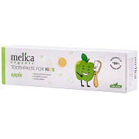 Новинка Детская зубная паста Melica Organic Яблоко 100 мл (4770416003600) !