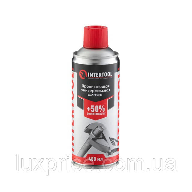 Мастило проникаюче універсальне, аерозоль 400 мл. INTERTOOL FS-4040    Luxprice, фото 1