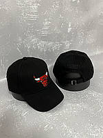 Черная кепка Chicago Bulls