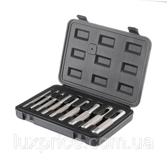Набір просічок 9 од. 3-12мм INTERTOOL HT-0239    Luxprice, фото 1