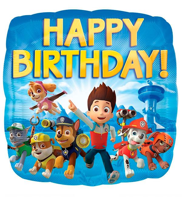 Повітряна кулька "Щенячий Патруль команда", 46 см., США