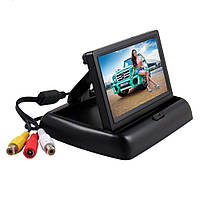 Автомобильный монитор 4,3 дюйма экран для камеры заднего вида для парковки складной FML